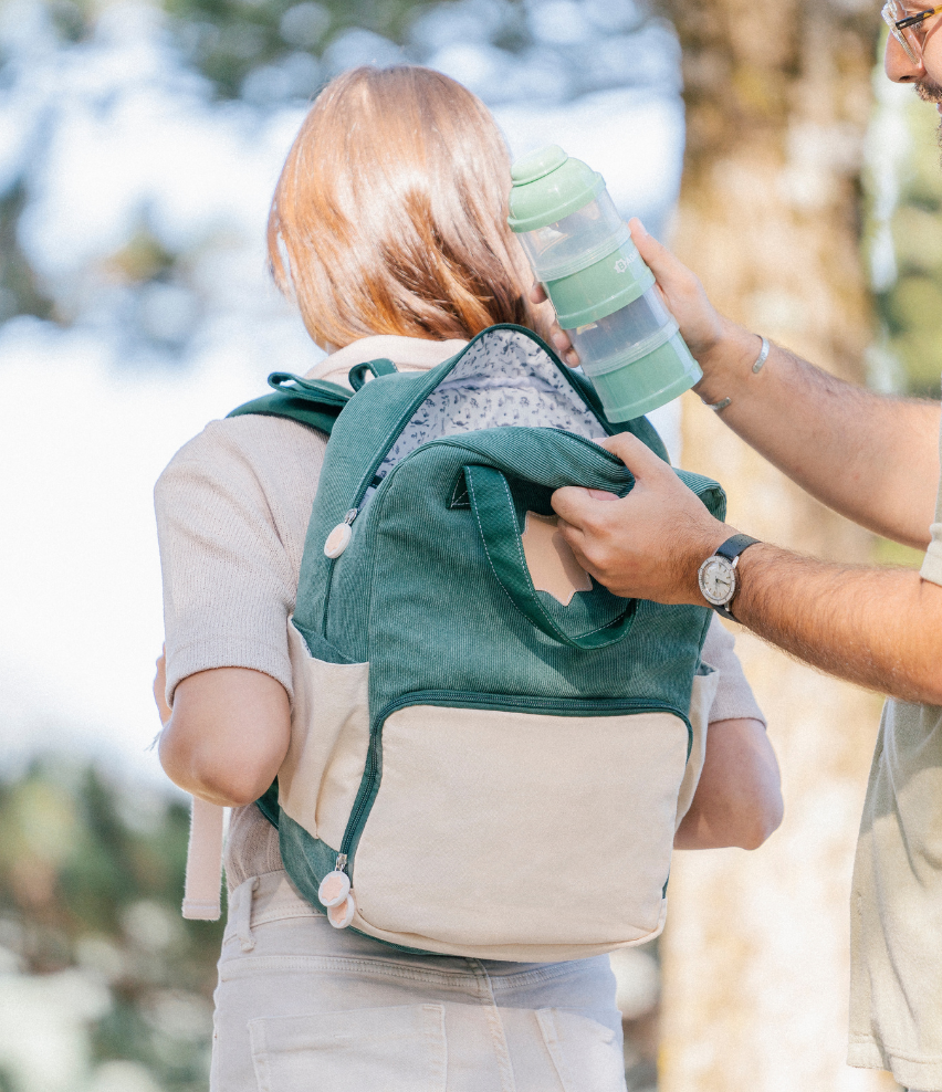 Adult Changing Backpack Corduroy Safari