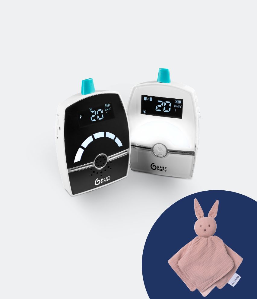 Premium Care Low Emission, 1400m range Audio Baby Monitor Babymoov