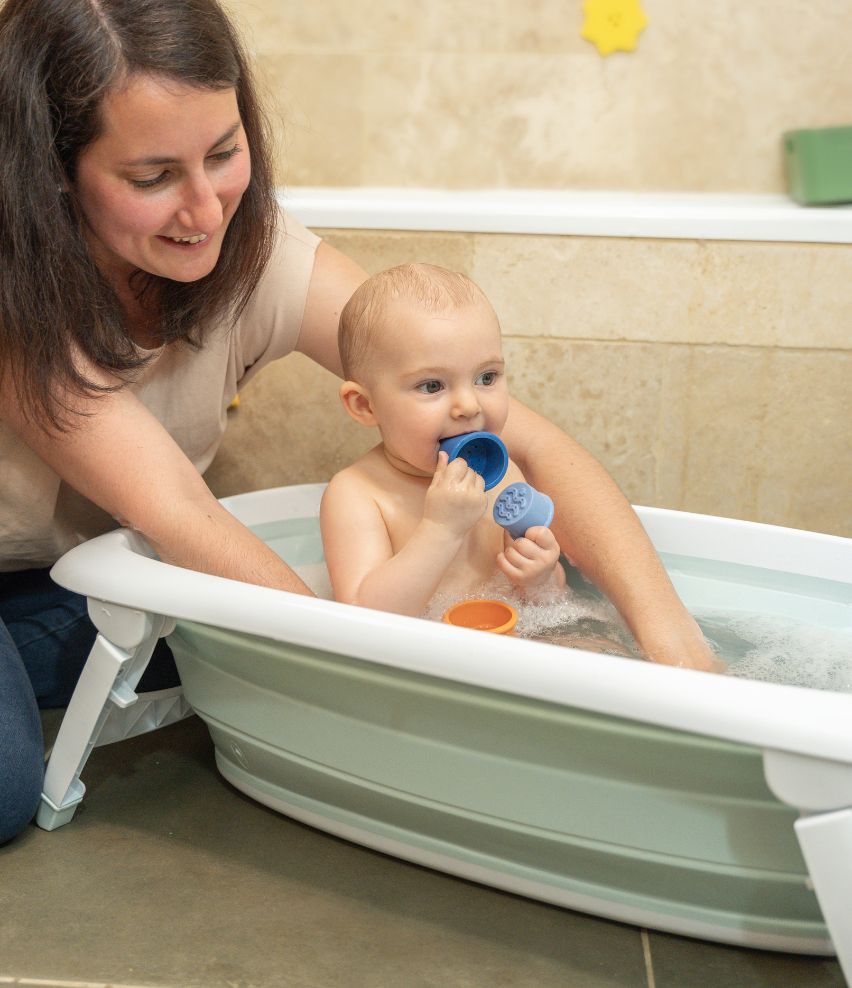 Stackable Silicone Bath Cups