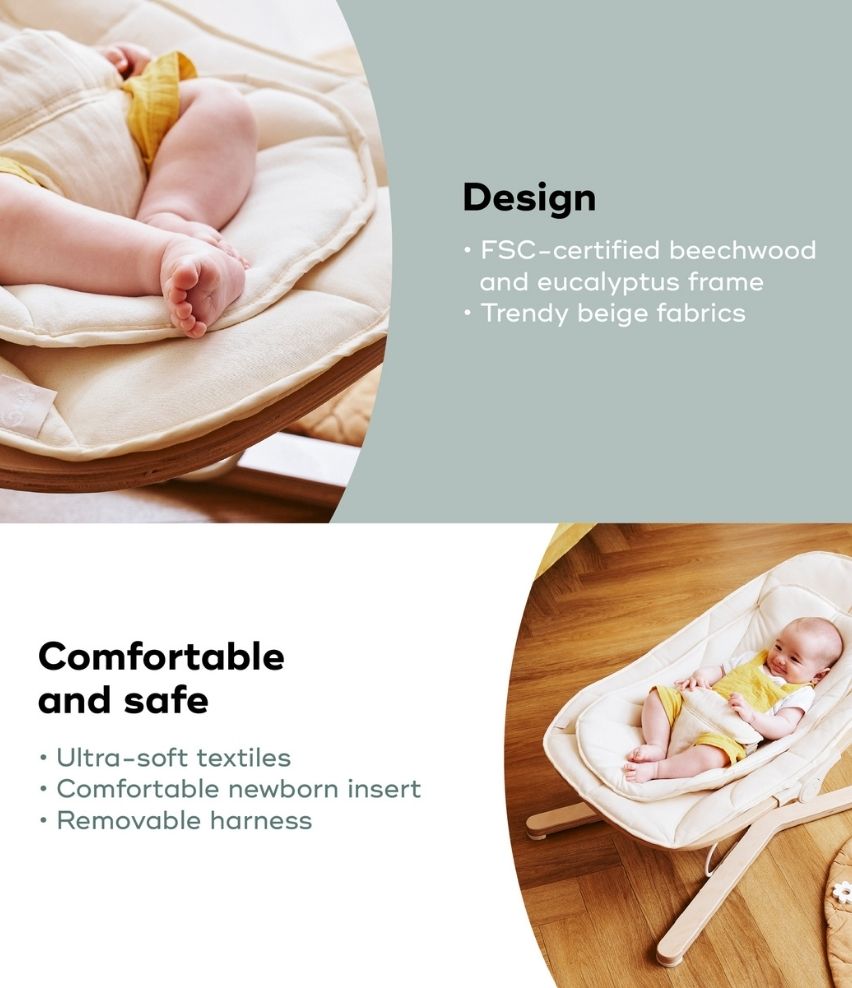 Swoon Flow Wooden Bouncer