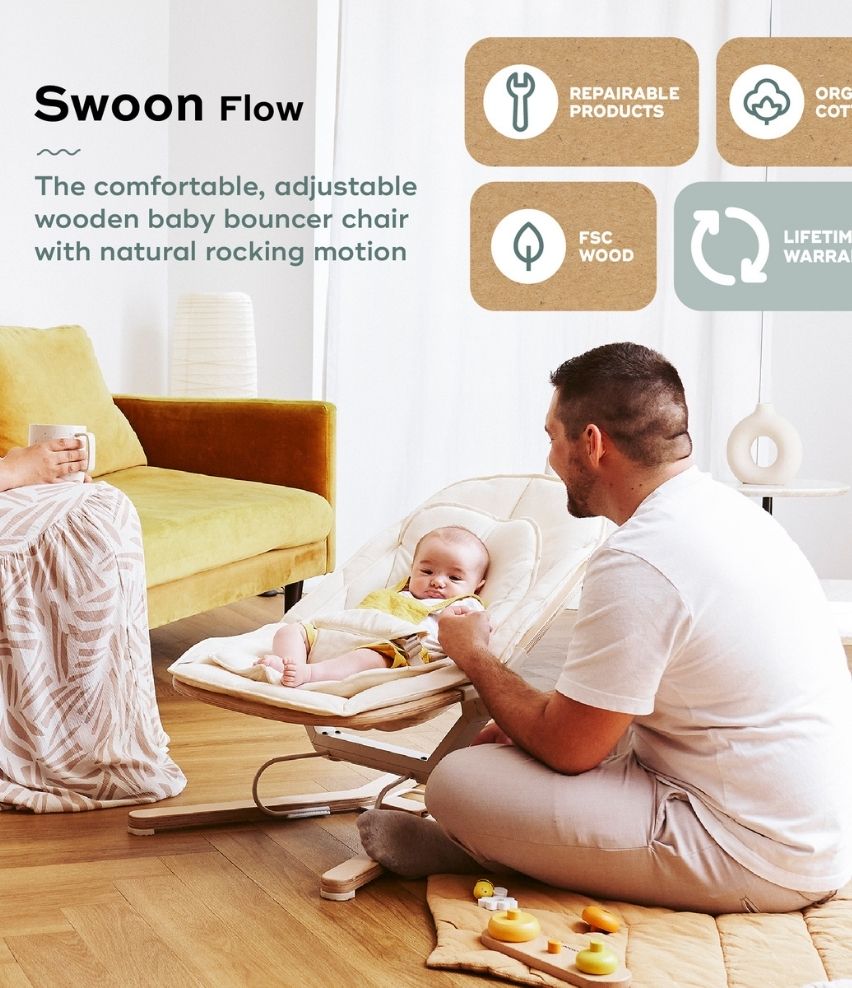 Swoon Flow Wooden Bouncer