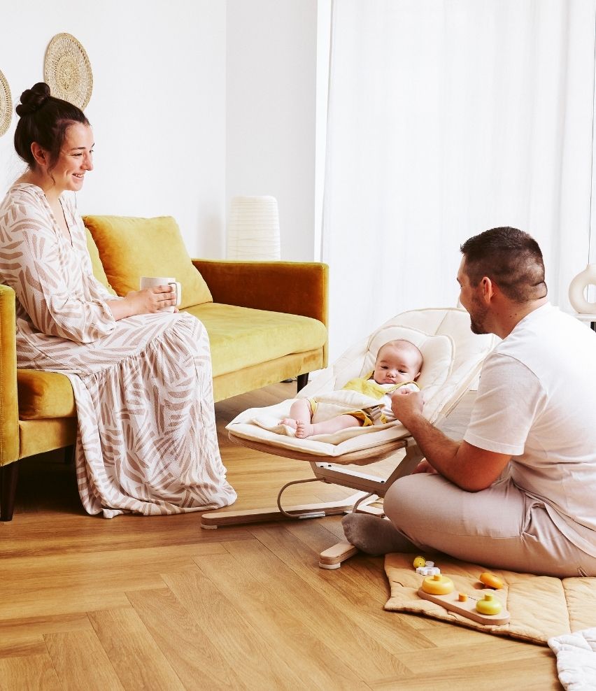 Play Arch for Swoon Flow Wooden Natural Bouncer