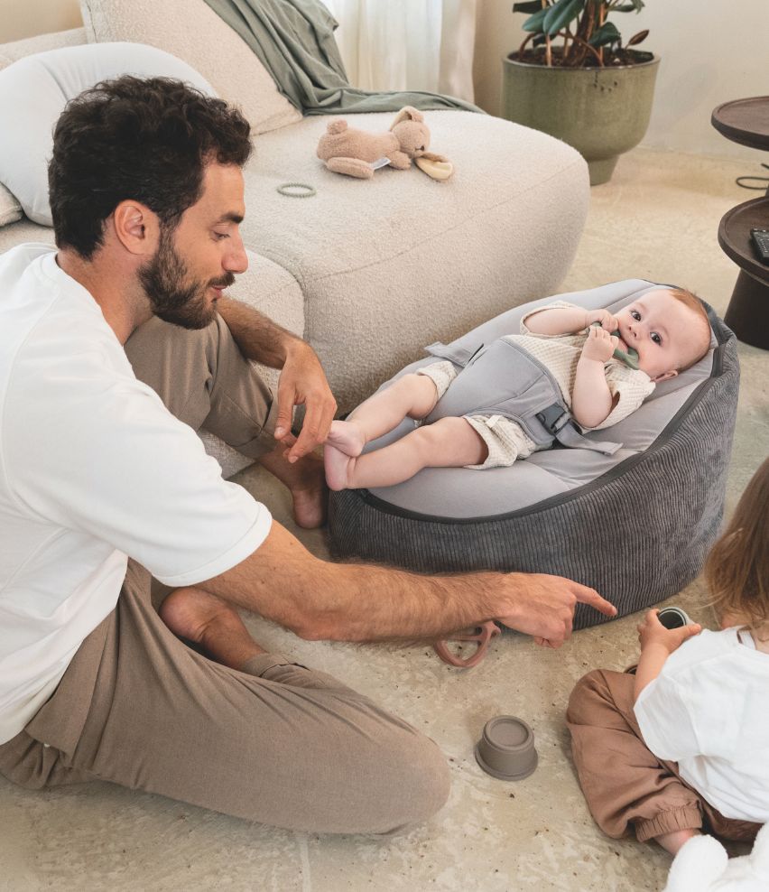 Seat N Grow Baby Lounger Beanbag Chair 0-6yrs