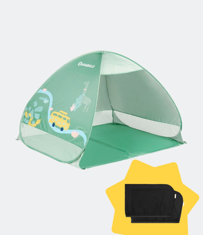 Badabulle Anti-UV pop-up tent UPF50+ Sage