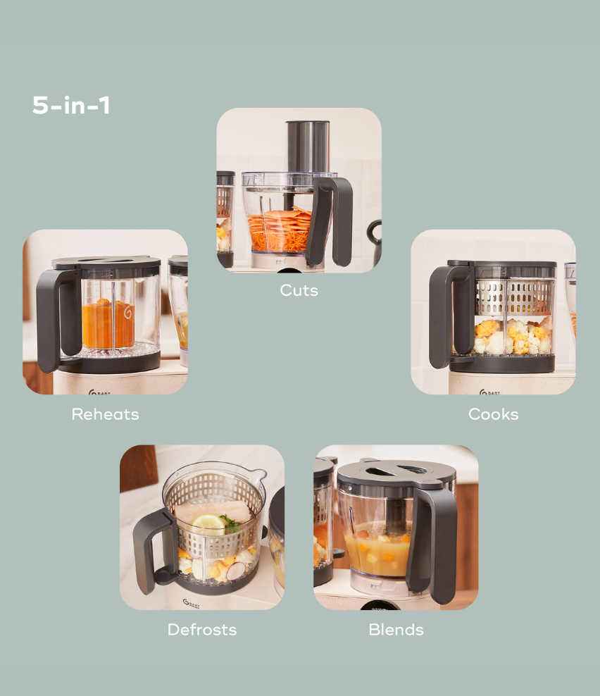 Nutribaby Evolution 5in1 multi-function food processor