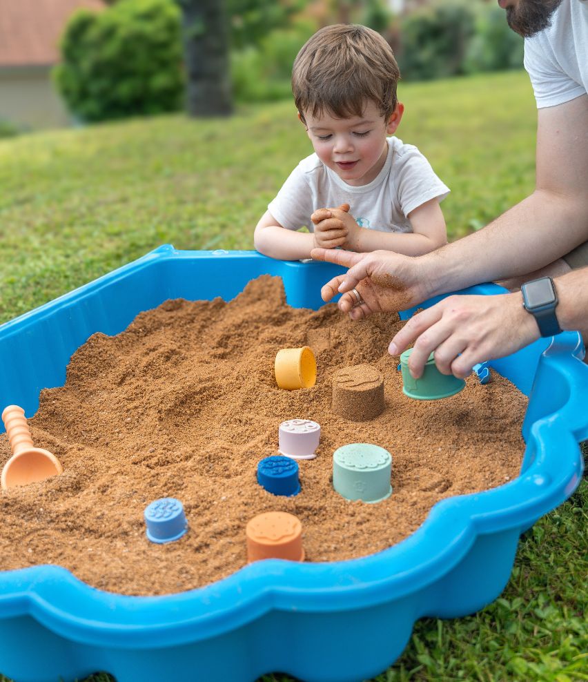 Stackable Silicone Bath Cups