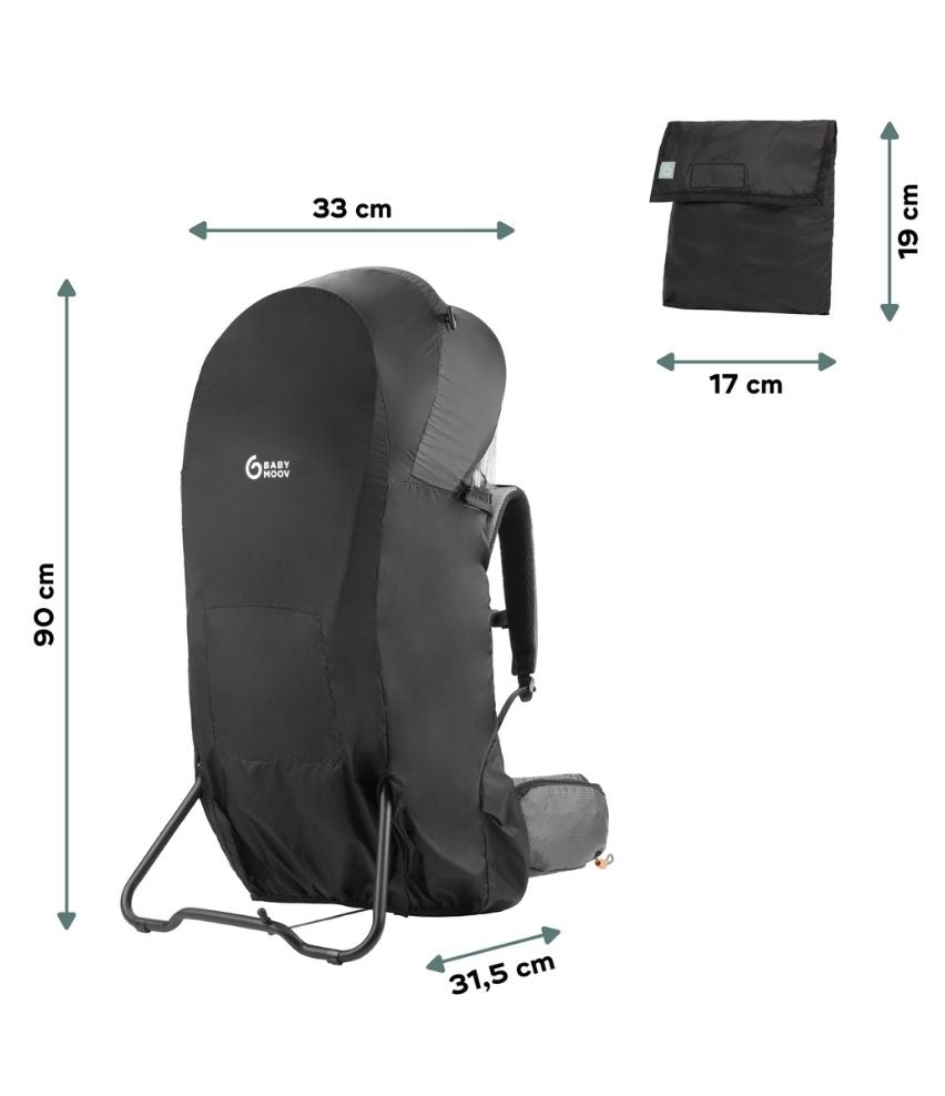 Moov & Hike Hiking Carrier rain cover