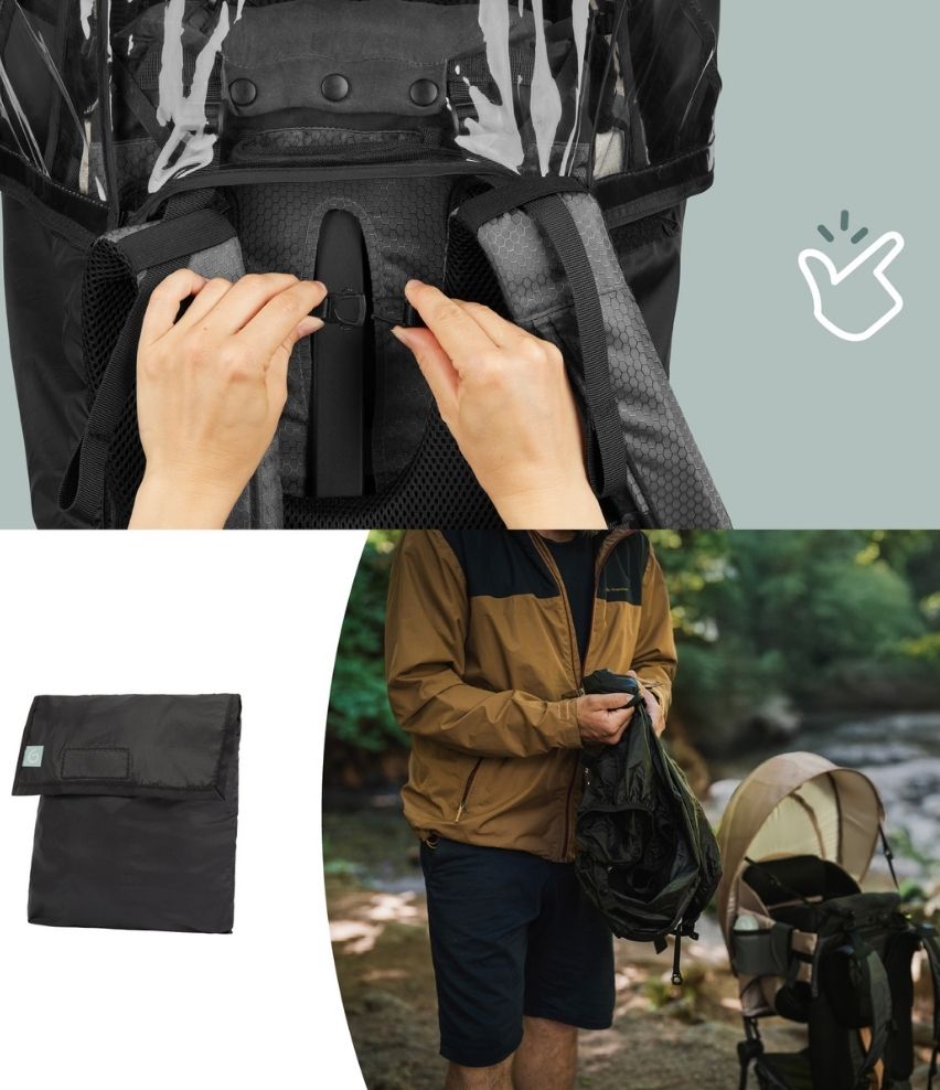 Moov & Hike Hiking Carrier rain cover