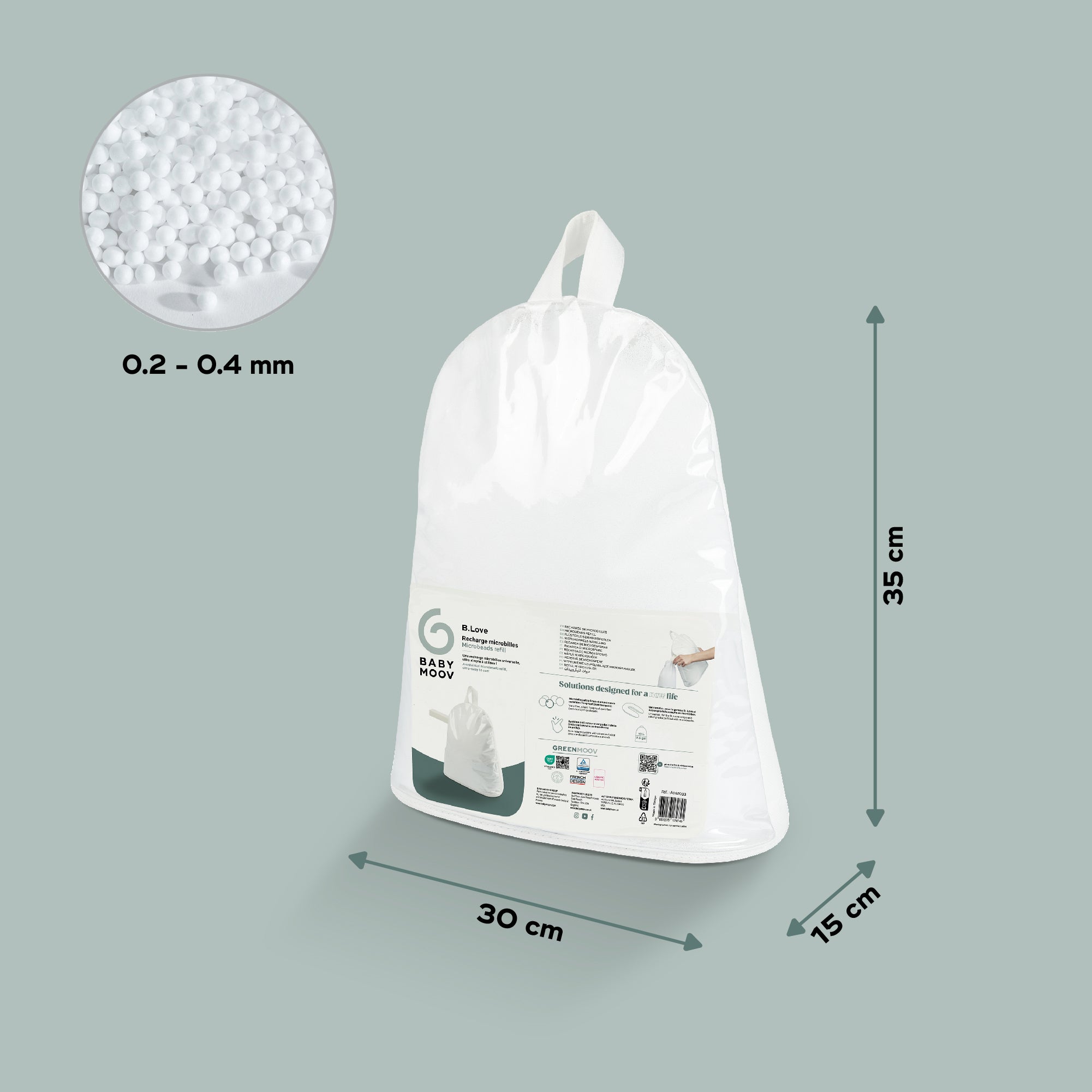 Maternity Cushion Microbead Refill Pack