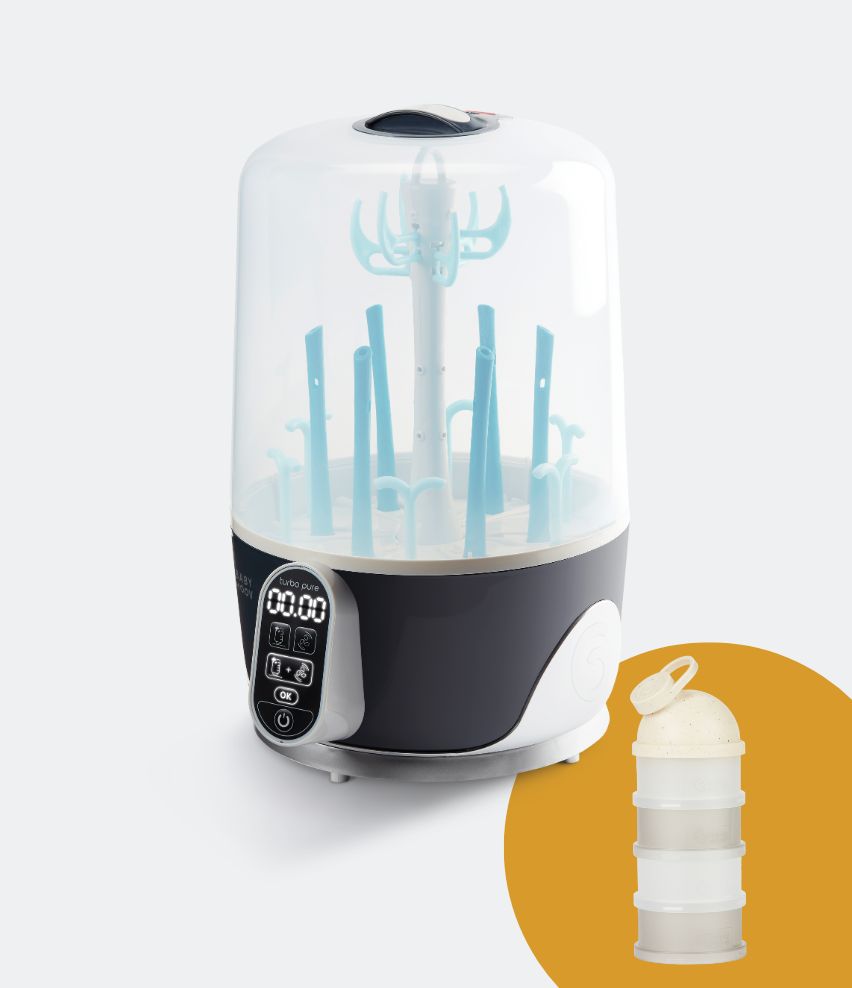 Turbo Pure 3-in-1 Steriliser, Dryer & Purified Bottle Storage