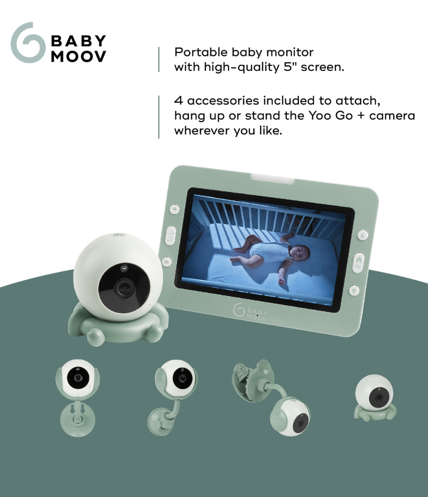 YOO Go Plus 5" HD Screen Video Monitor Babymoov