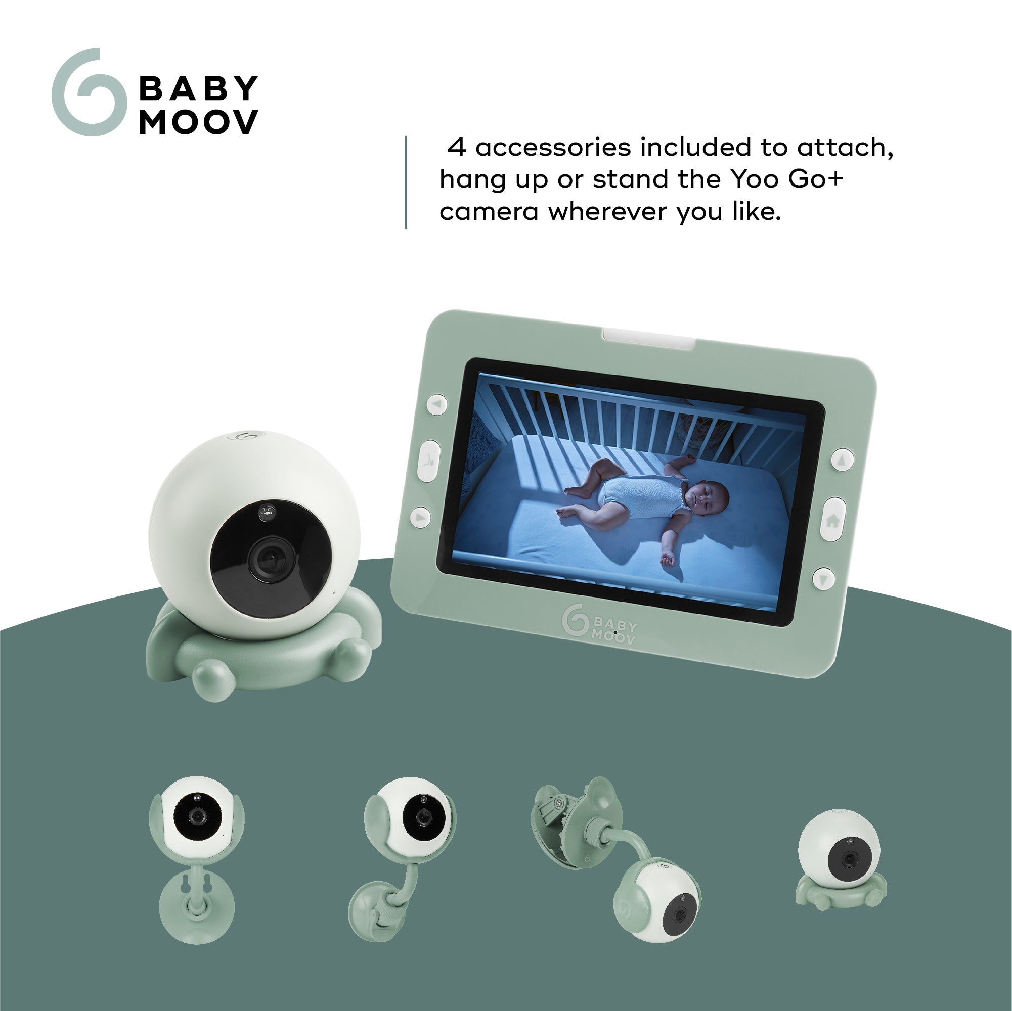 Babymoov Babymoov YOO-Travel Video Baby Monitor - Bedding, Nursery & Moses  Baskets from pramcentre UK