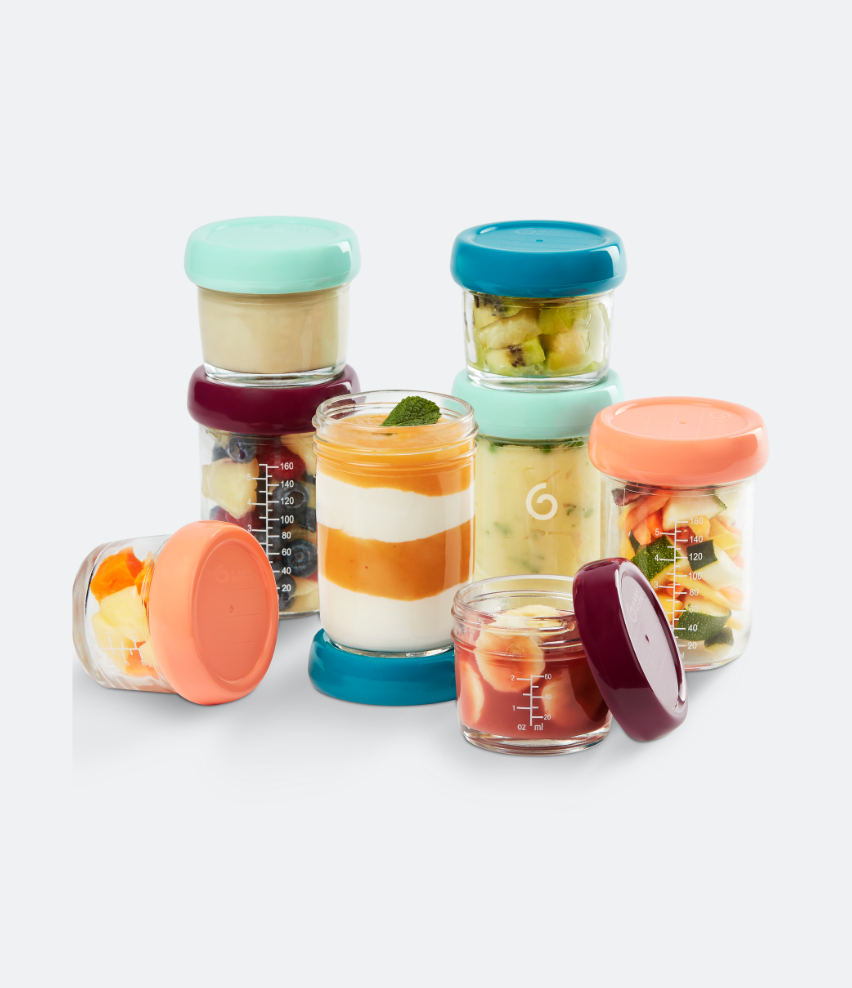 Glass Babybols Food Storage Multiset