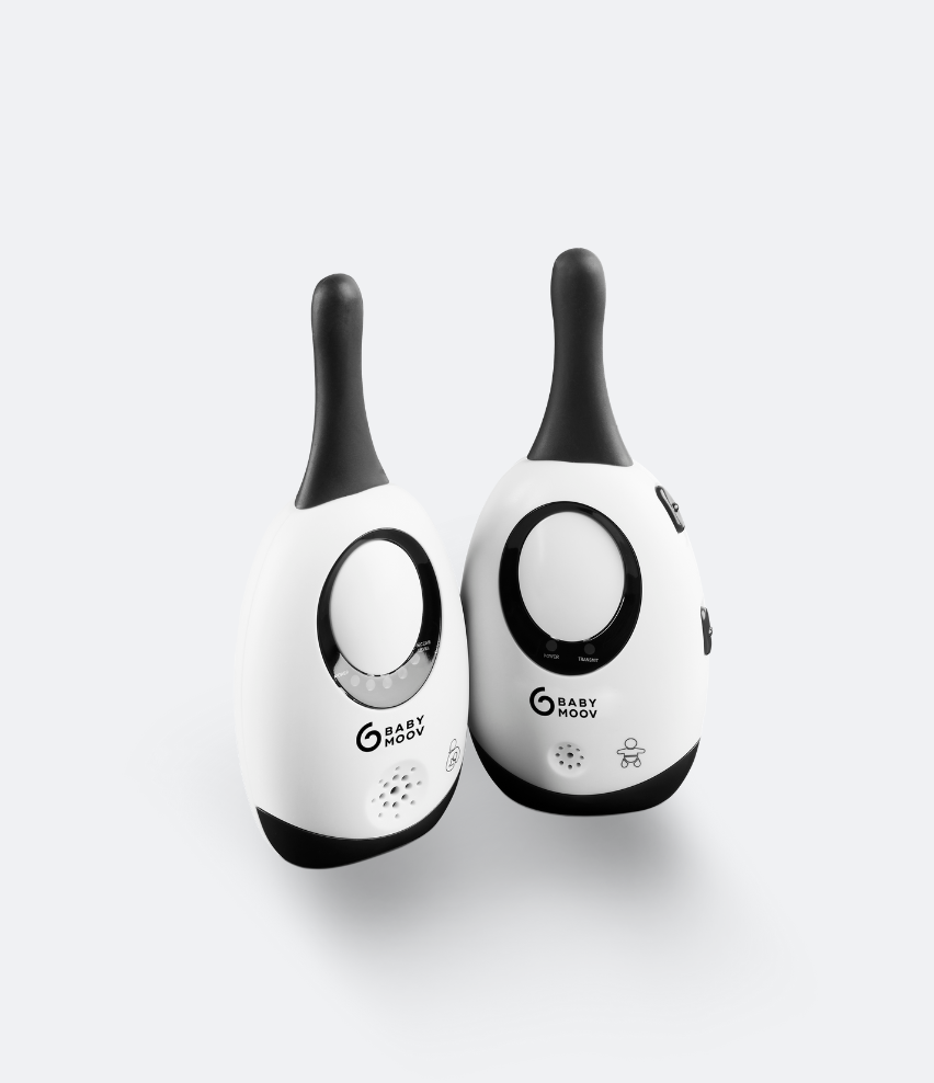 Low Emission Audio Baby Monitor Simply care 300m Range Babymoov