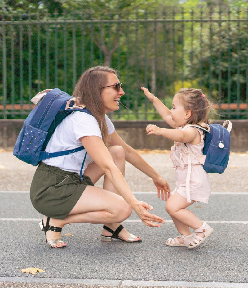 Blue sales kids backpack